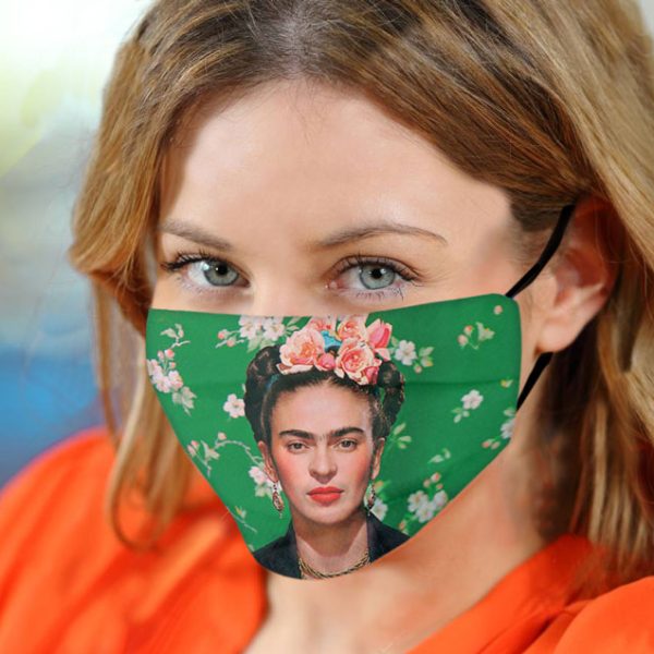 Mascarilla FRIDA KHALO Verde
