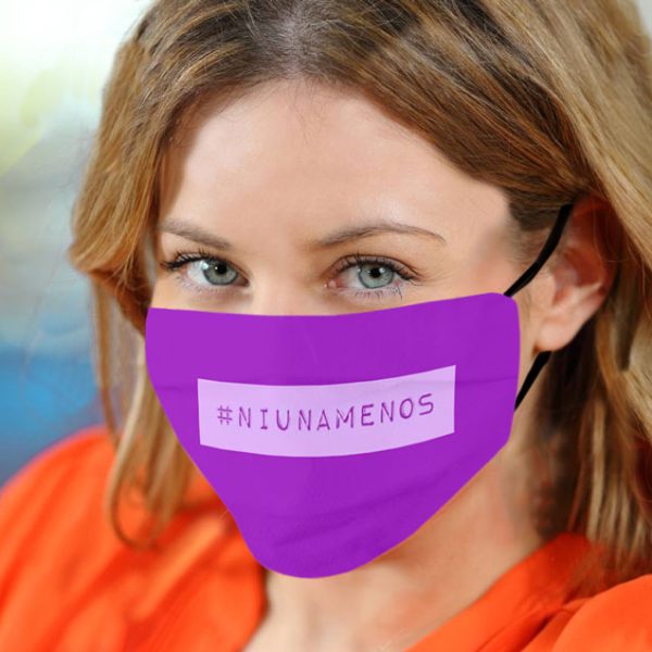 Mascarilla "ALERTA MORADA"